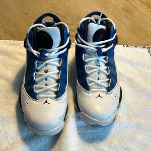 Nike Jordan 6 “Rings” size 8 mens slightly worn and slightly scuffed sneakers